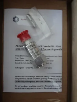 ДАТЧИК ВИБРАЦИОННЫЙ AS-022 Bruel &amp Kjaer Vibro 00046087 Датчик ускорения B&ampk