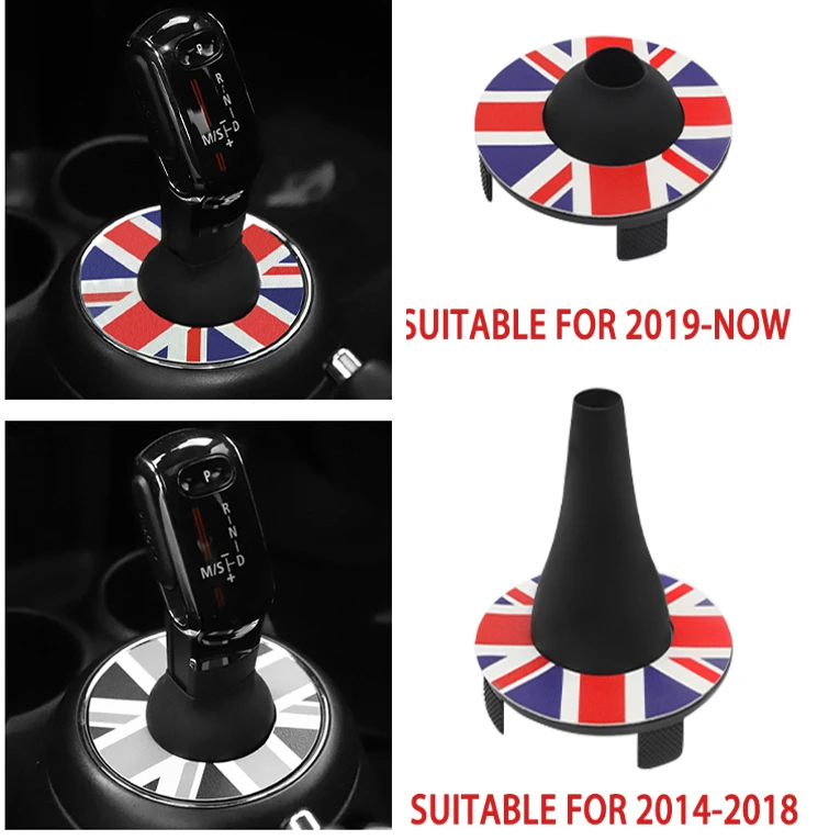 

For Mini Cooper F54 F55 F56 F57 F60 Accessories Leather Protective Shell Car Gear Shift Head Central Control Dust Cover