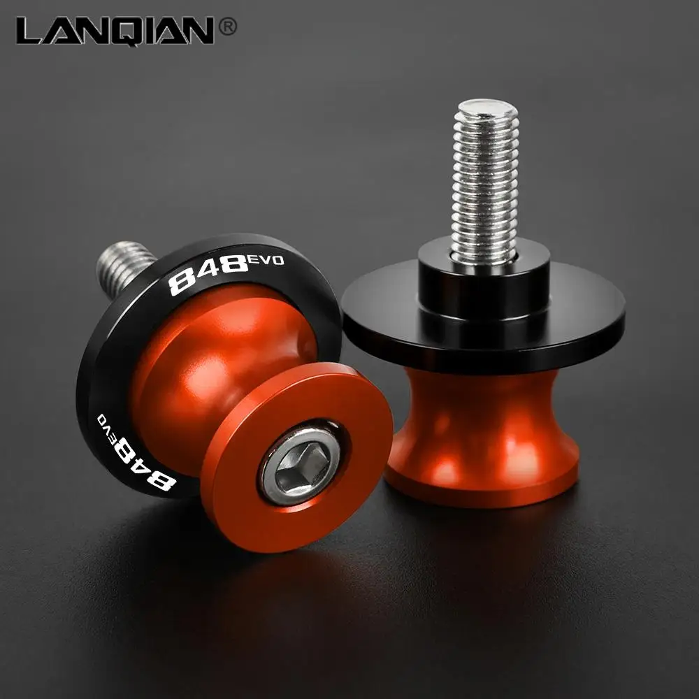 

Swingarm Spools Slider For DUCATI 848 848EVO 848 EVO 2007-2013 2012 2011 2010 2009 Motorcycle Accessories CNC Stands Screw M6