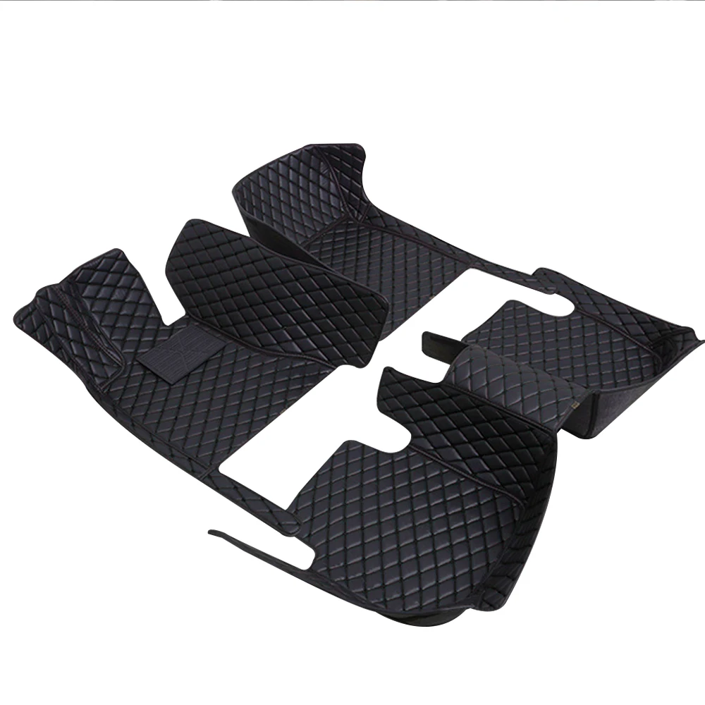 Фото Автомобильный коврик для Mitsubishi Pajero Montero Shogun V93 2010-2019 с противоскользящими аксессуарами для интерьера, черный №1