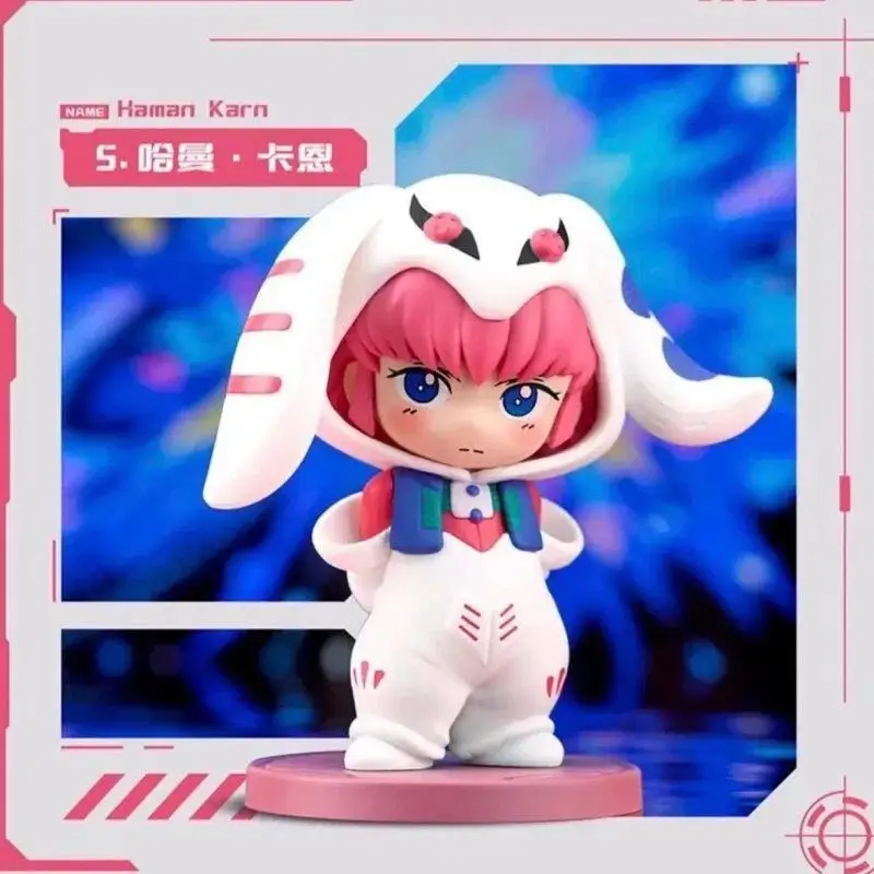 Фото 2026 Bandai BNFIGURE Q Фигурка Pajamars, игрушка, фигурка Mobile Suit Gundam Universe Century, кукла, набор второго поколения, подарочная коробка-сюрприз №3
