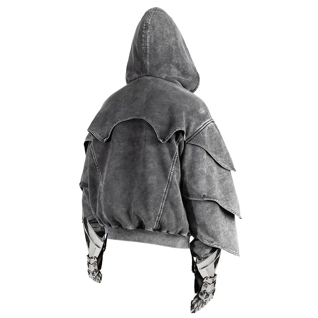 BiggOrange бронированная толстовка с капюшоном из полиэстера и хлопка