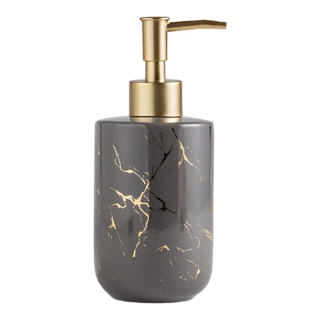 

Керамический дозатор мыла с мраморным узором, 300 мл