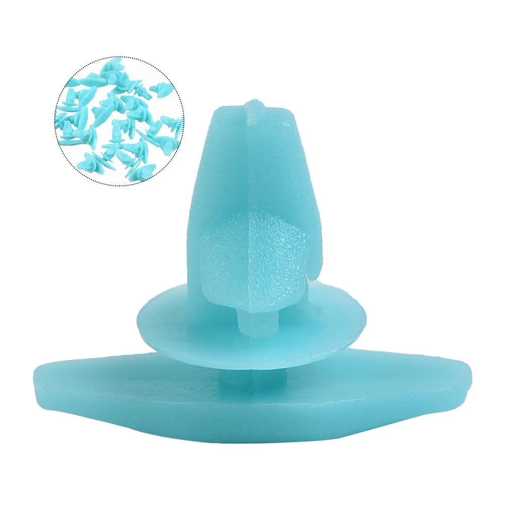 

Door Weather Strip Molding Clip 30pcs 90651TP8003 91568TR0003 Accessories Blue Front/Rear/Left/Right Part Retainer