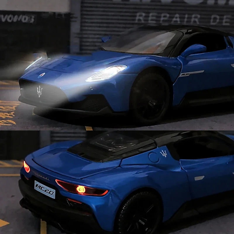 1:32 Maserati MC20 Coupe спортивный автомобиль из сплава литый под давлением миниатюрный