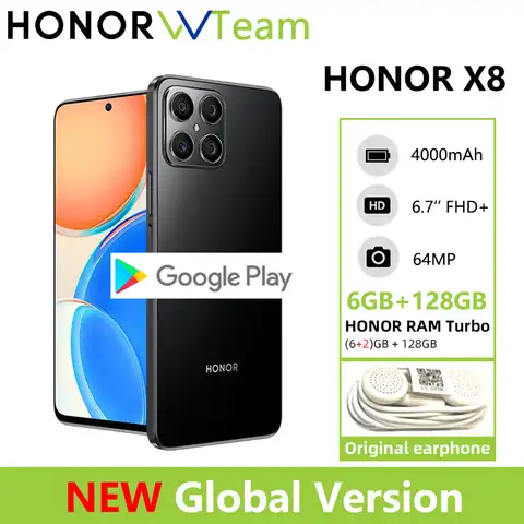 Honor x8 аккумулятор