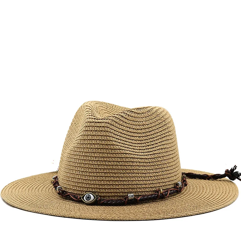 

Шляпа для женщин и мужчин, пляжная кепка для гольфа, женские шляпы от солнца, роскошные шляпы для мужчин, летняя Панама с козырьком, Модная элегантная дизайнерская шляпа