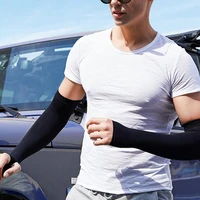 awesome arm sleeve unisex cooling thumb hole anti uv sleeve wrap arm gloves sleeve wrap 1 pair