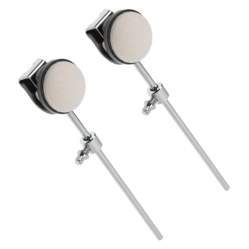Drum Pedal Beater Felt Bass Drum Mallet Pedal Hammer Impact Resistant Percussion Instrument Accessories