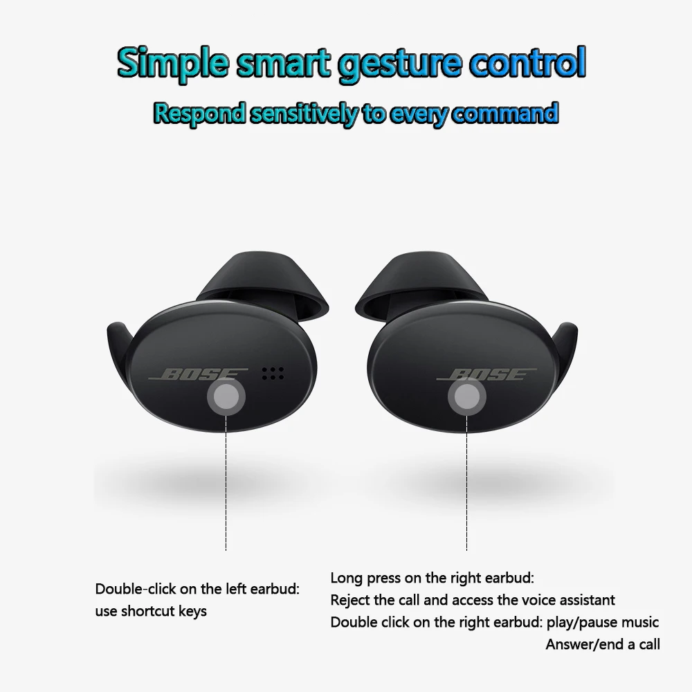 True Wireless Bluetooth 5.1 Headphones Bose Sports Earbuds TWS Professional Waterproof |