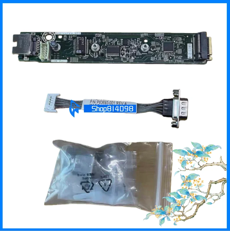 Фото P65741-B21 ML30 Gen11 iLO/NIC/M.2/COM Port Serial Poit,New! №1