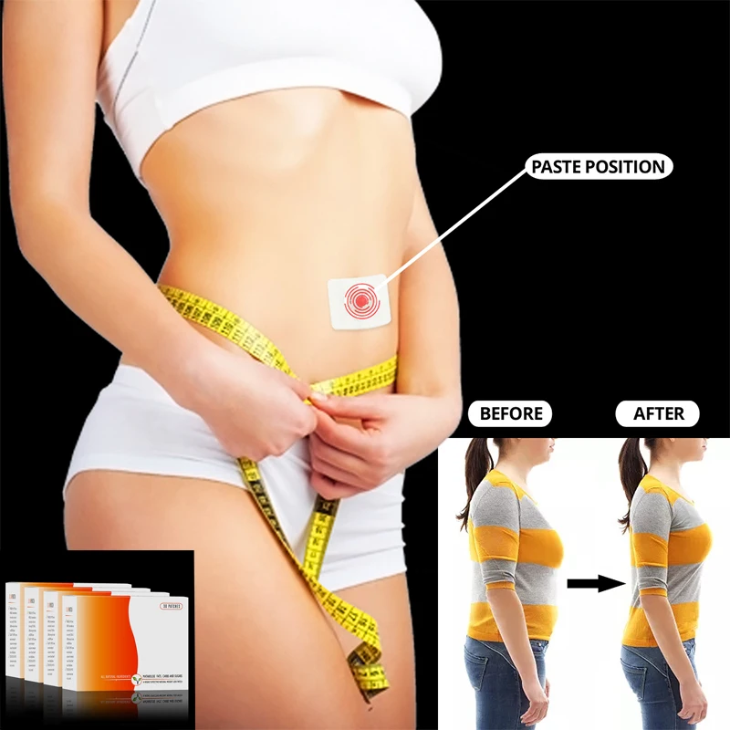 

30/120 Pieces Weight Loss Slim Stickers Belly Burn Fat Improve Sleep Body Belly Waist Weight Loss Sticker Tool belly fat burner