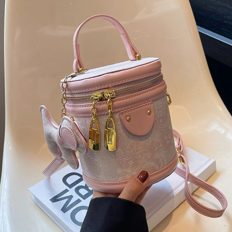 Портативная маленькая сумка с героями мультфильмов женская летняя