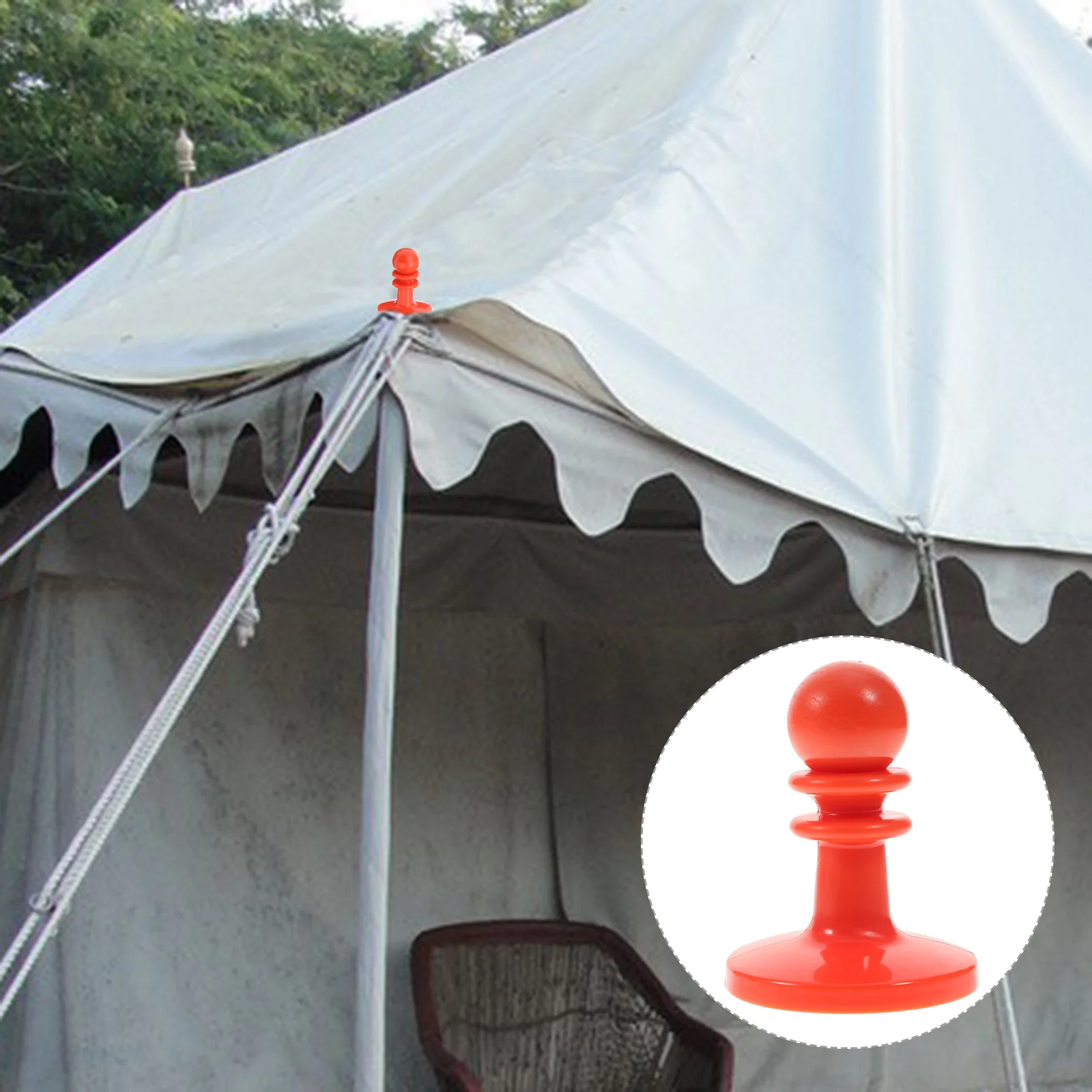 

Tent Protector Kit Awning Rod Cover Canopy Support Bar Cover Awning Rod Case Plastic Anti- Stab Case