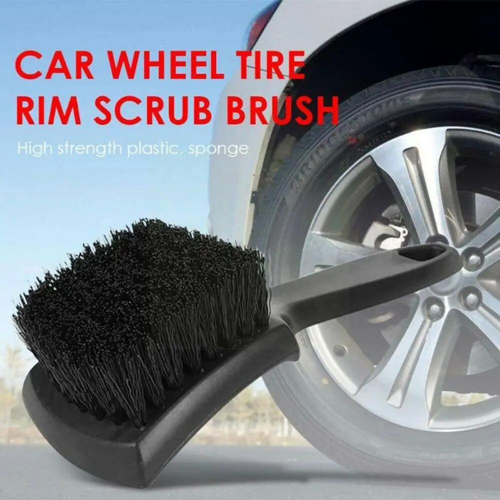 

Car Tire Brush Strong Decontamination Brush Detailing Cleaning Special For Cleaning And Cleaning Wheel Rims Auto Washing To Q8C6