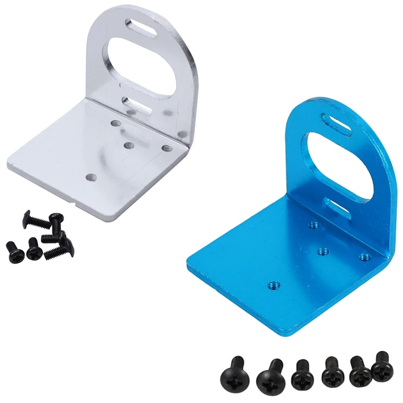 

2 комплекта для Wltoys Upgrade 540 регулируемое моторное сиденье 1/18 A949 A959 A969 A979 Φ серебристое и синее