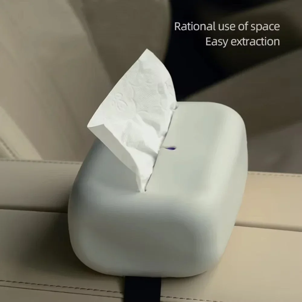 Автомобильный держатель для салфеток водонепроницаемая мягкая коробка