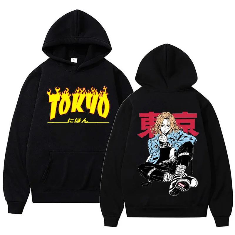 2023 Anime Tokyo Revengers Hoodie  Casual  Men's Hooded Sweatshirts Fashion Funny Women Pullover