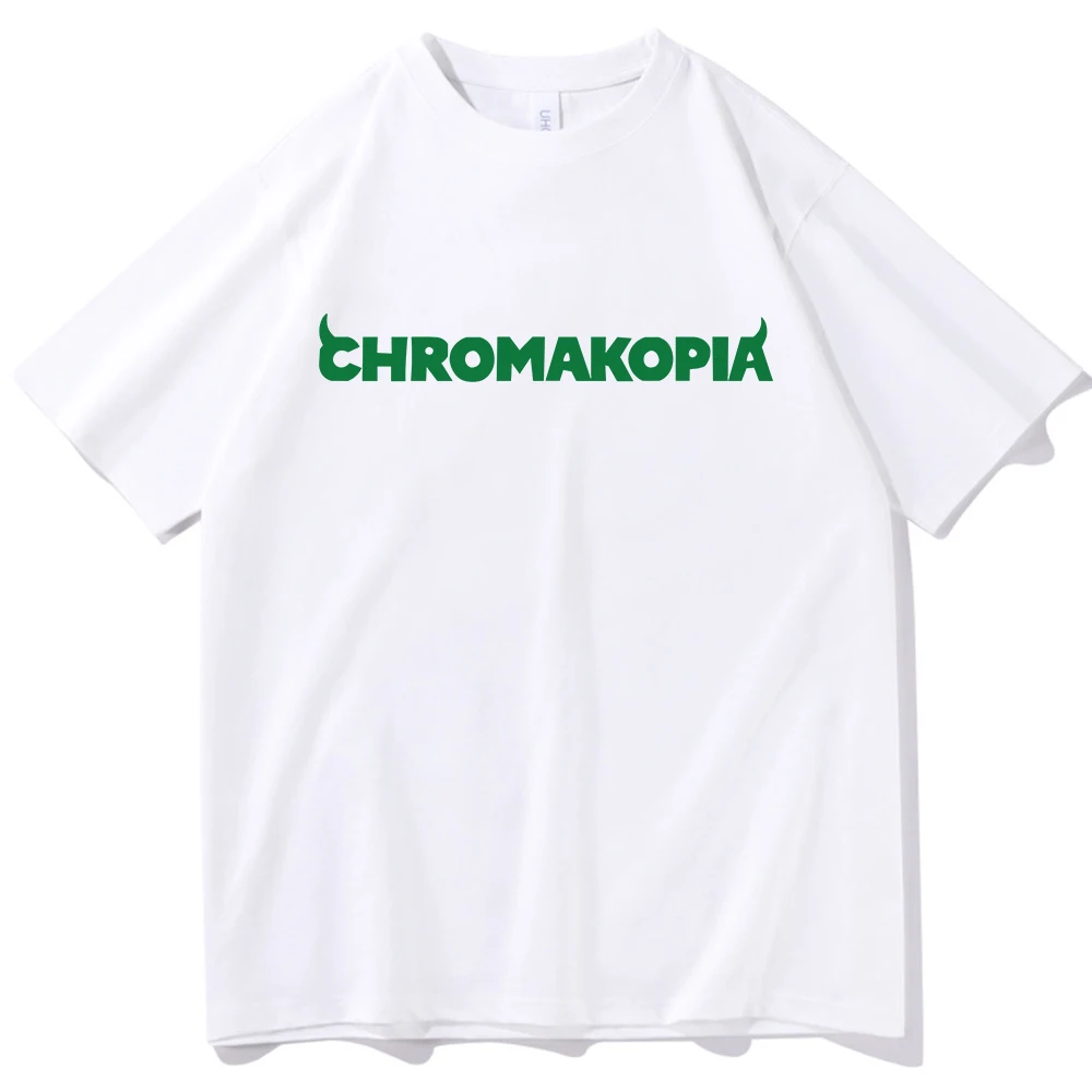 Футболка Chromakopia Tyler the Creator с круглым вырезом и короткими рукавами подарок для
