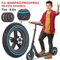 8 5inch replacement tire for m365pro2pro3 electric scooter puncture resistant rubber tire with aluminum hub scooter accessorie