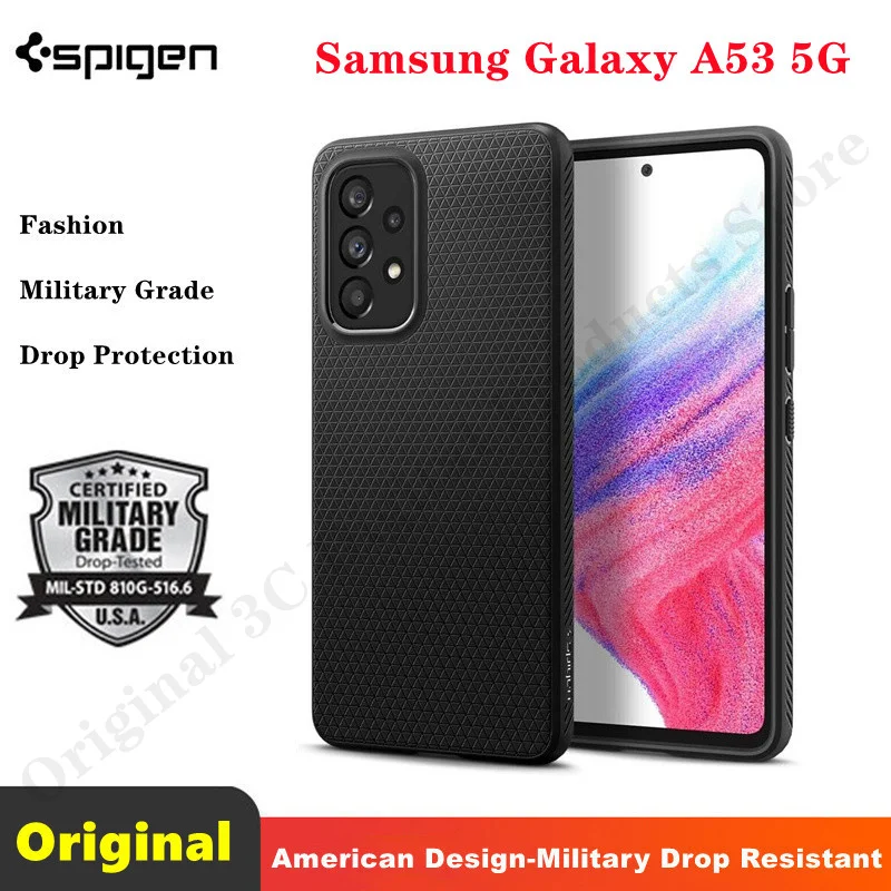 

For Samsung Galaxy A53 5G Case | Spigen [ Liquid Air ] Shockproof Ultra Slim Cover