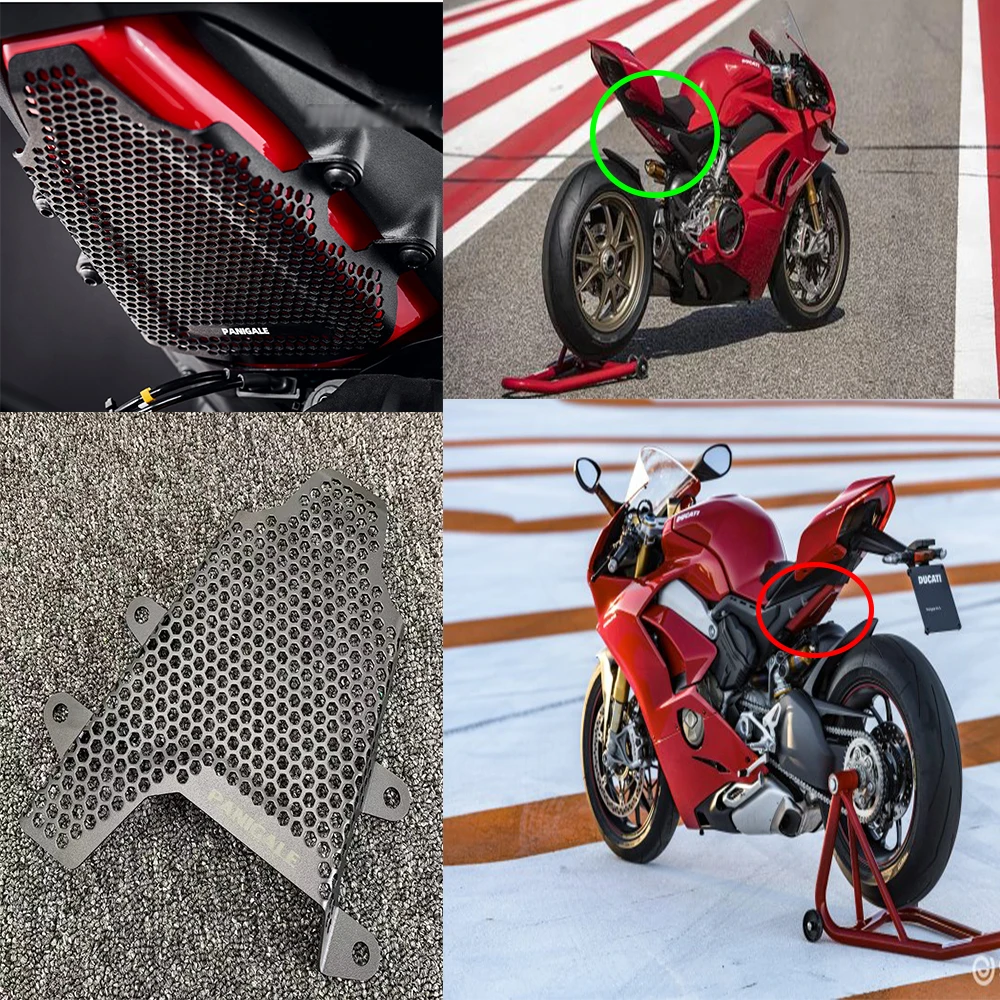 

Решетка для бака мотоцикла Ducati Panigale V4 S R Pillion Peg, комплект для удаления топливного бака, защитная сетка для топливного бака 2018-
