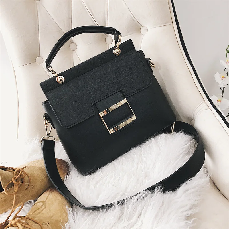 

Buckle Matte Frosted Leather Bags For Women 2023 New In High Quality Famous Brand Designer Fashion Trend Shoulder Crossbody Bags