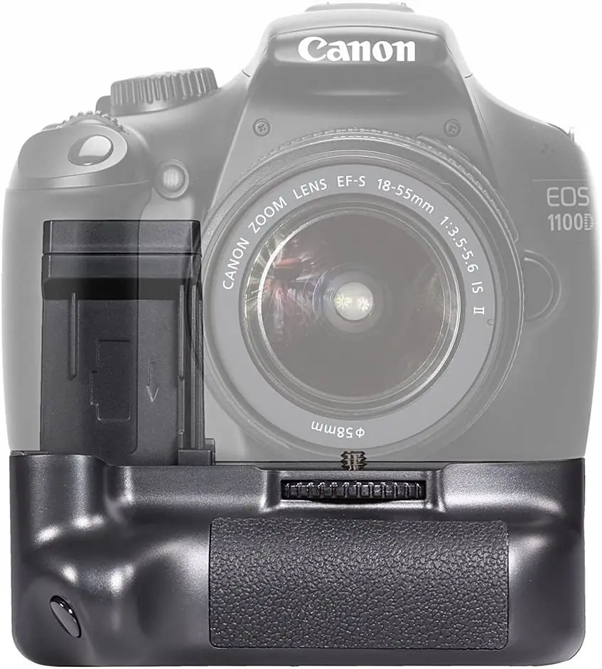 

Neewer®Вертикальный батарейный блок с 2 запасными батареями для Canon EOS 1100D / 1200D / 1300D/ Rebel T3 / T5 / T6