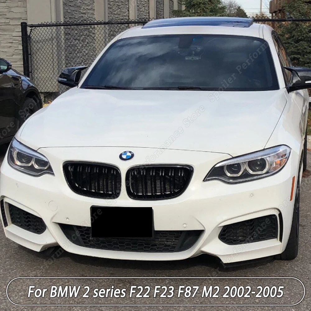 Для Bmw 2 серии F22 F23 218i 218d 220i 220d 225d M235i F87 M2, автомобильный бампер, почка, замена, двойная линия, решетки, аксессуары