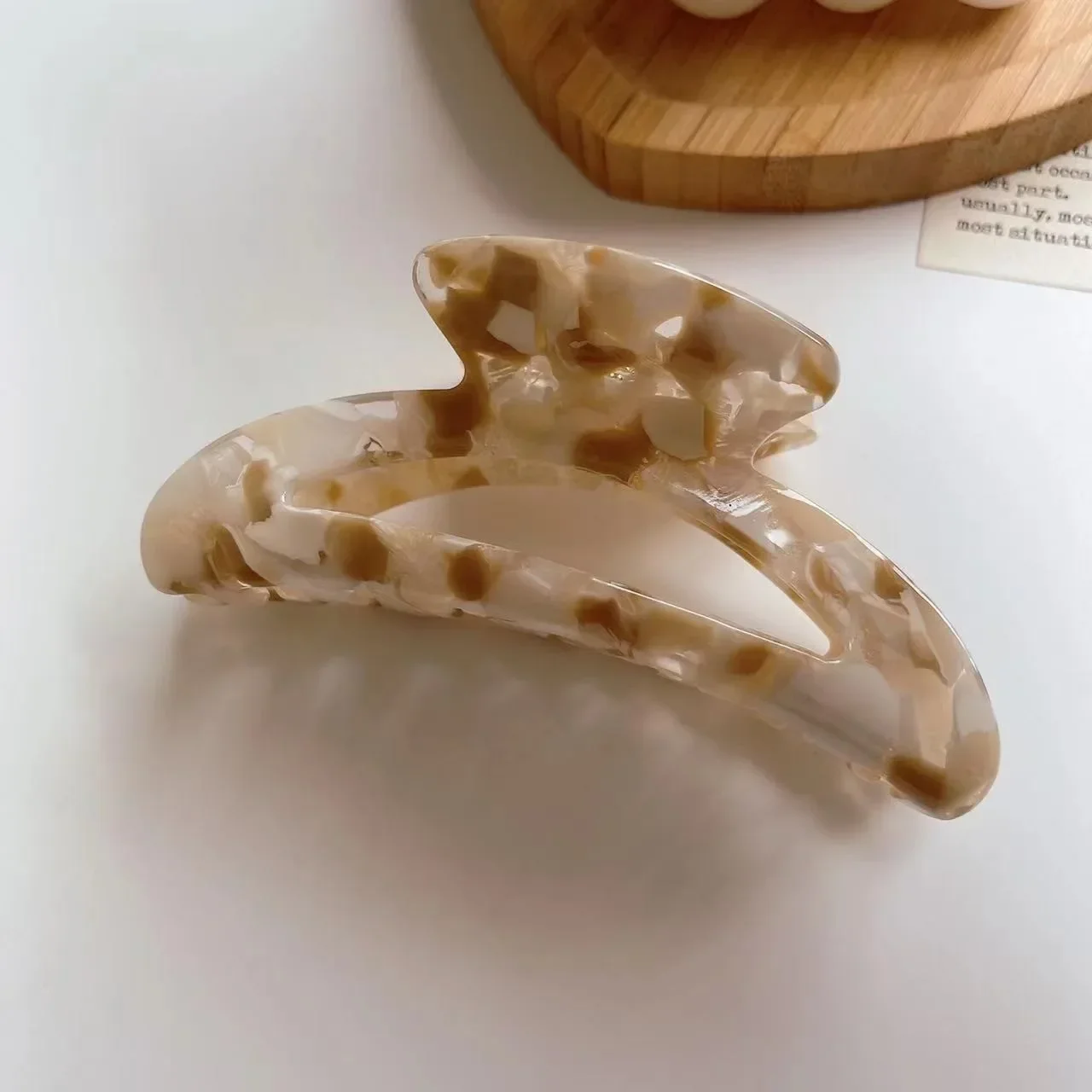 Заколки для волос BYL Retro Series Moon ацетатные заколки классический цвет полукруглые