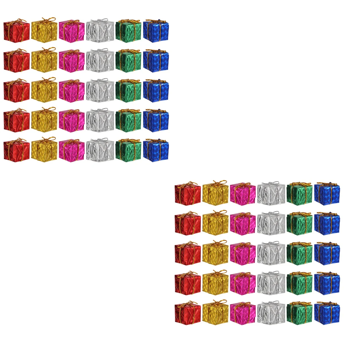 

Christmas Tree Gift Ornaments Box Decorationparty Decorations Pendants Hanging Mini Baubles Boxes Diy Decor Fillersball Holiday