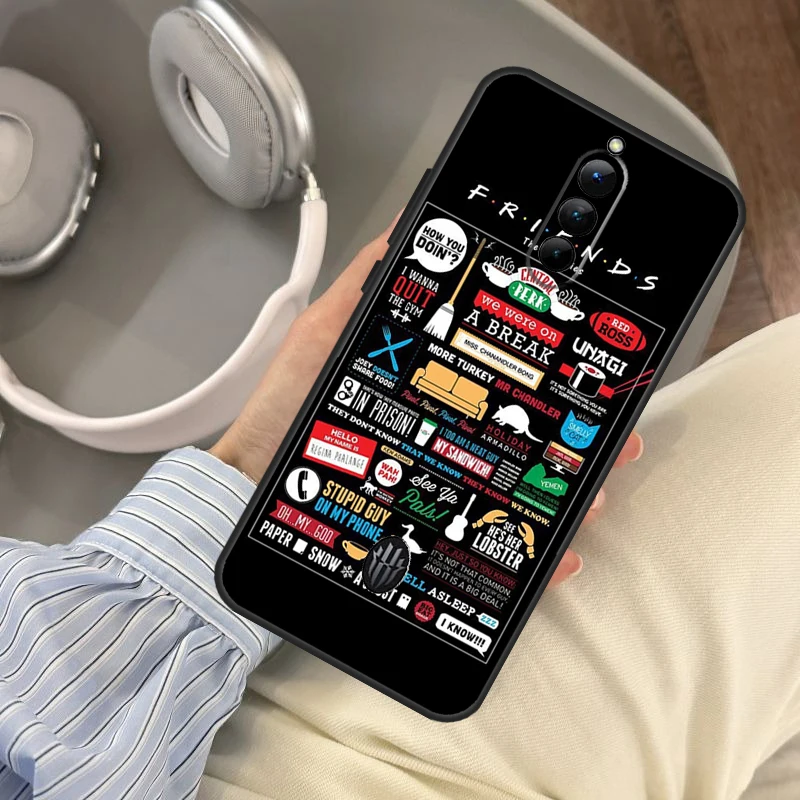 Чехол Friends TV для Red Magic 10 8 9 Pro Plus 6 7 5G 5S 6R RedMagic 10S 8S 7S 9S Cover