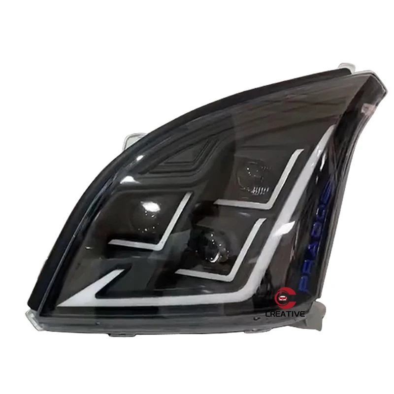 ВСЕ светодиодная передняя фара для Prado FJ120 2003 2004 2005 2006 2007 2008 2009