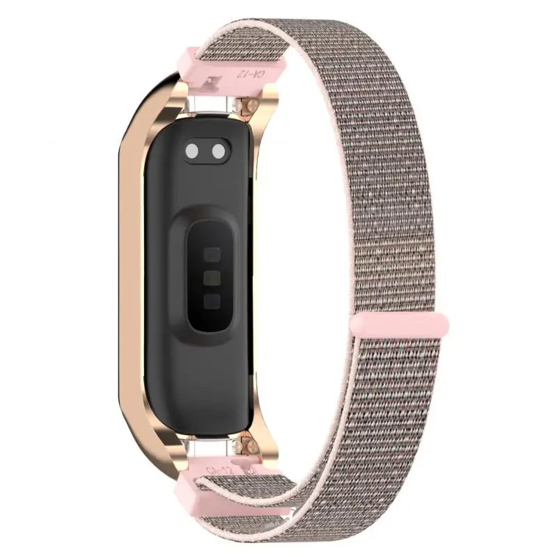 

Replacement Wristband Nylon Loop Strap Steel Buckle Replacement Watch Band For Samsung Galaxy Fit2 Sports Strap