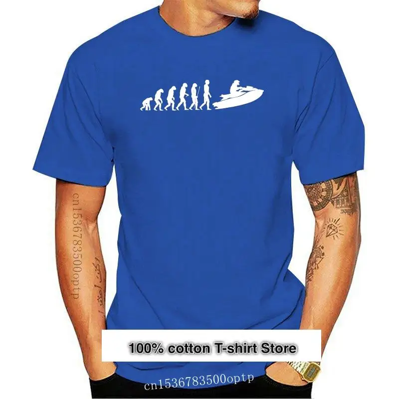 Camiseta de Jetski Evolution para hombre, ropa masculina, envío gratis