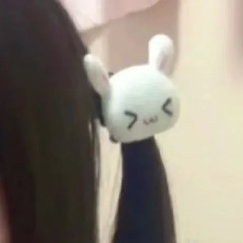 Милый плюшевый кролик резинка для волос MINISO