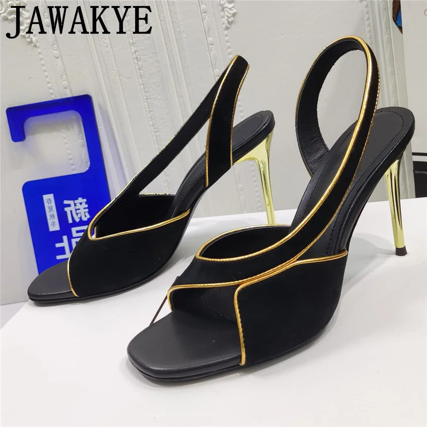 

Женские туфли на каблуке-шпильке, с квадратным носком