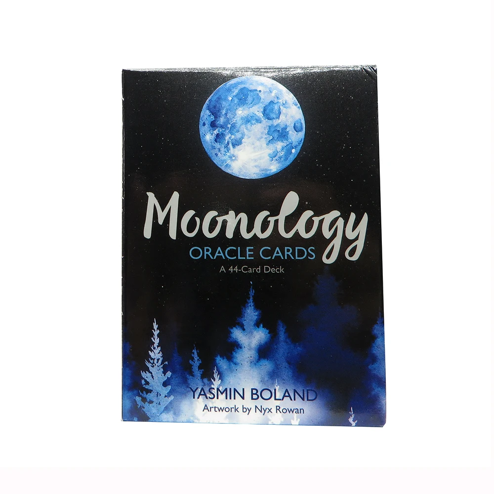

44 Card Moonlogy Divination Cards The Oracle Cards Tarot Deck Board Games Playing High Quality Astrology Cards Moon Card