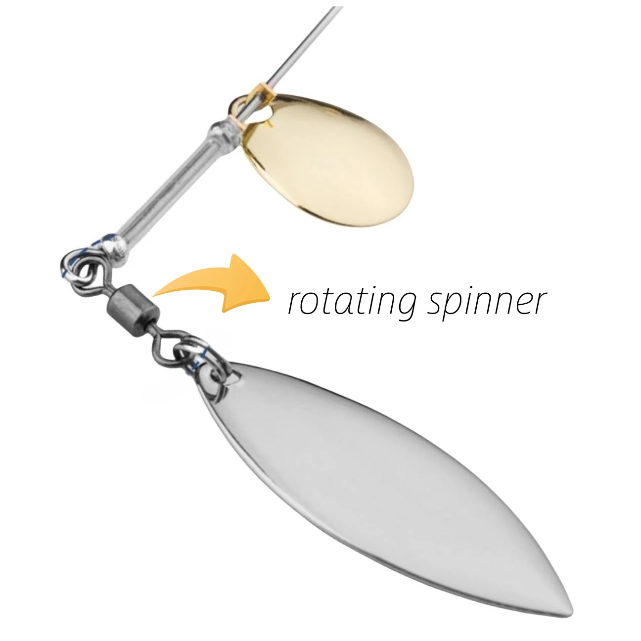 1/6 шт. 12/17 г композитная блесна вращающаяся в виде ложки с искусственными