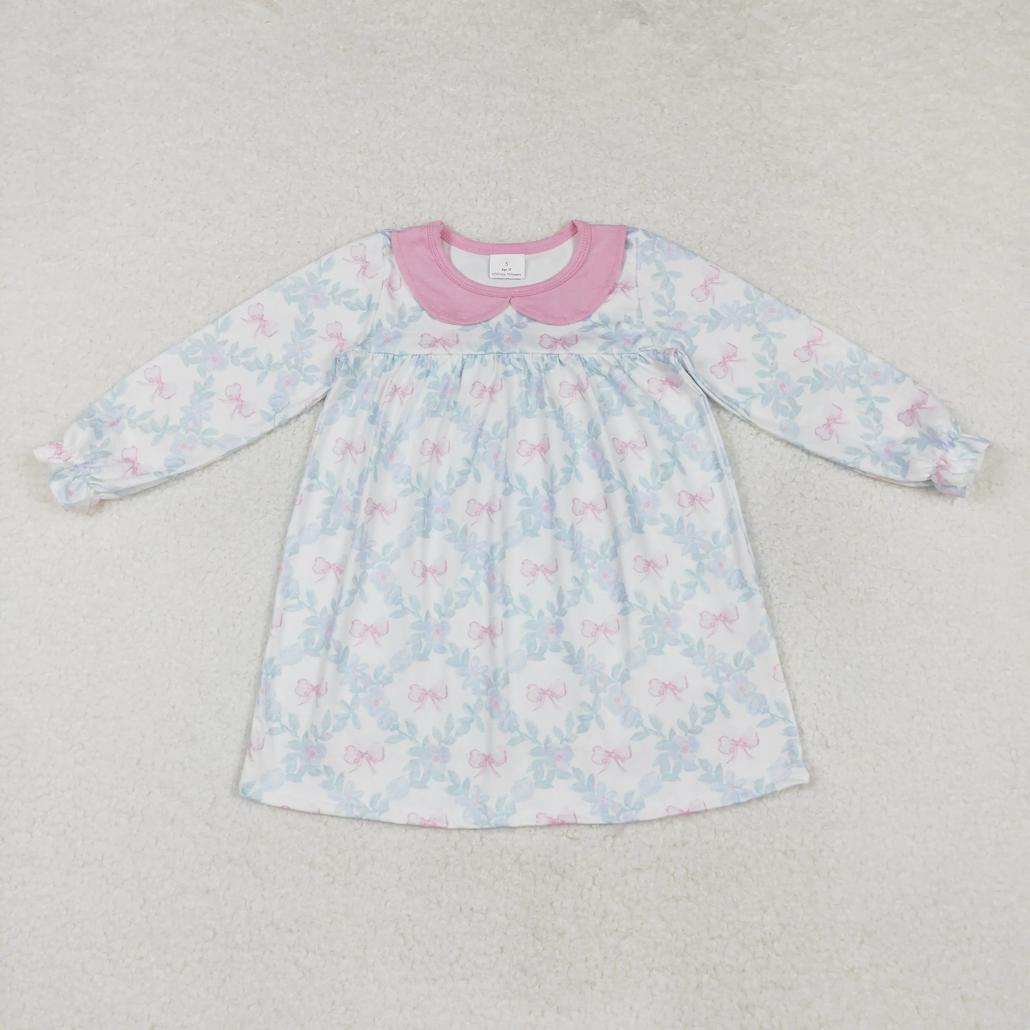 Оптовая продажа рождественское цельное платье с длинными рукавами в красную