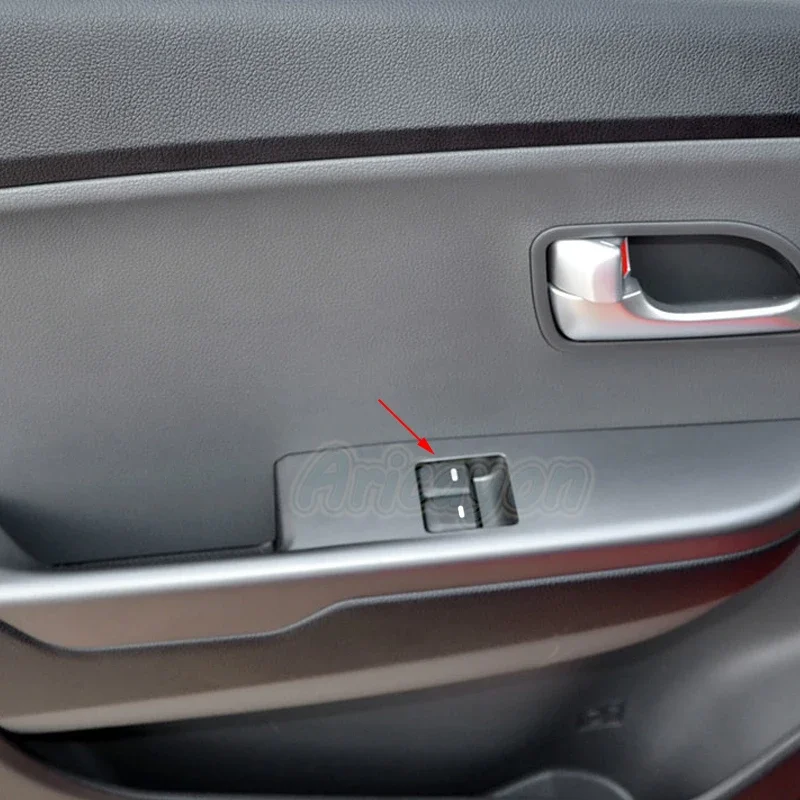 Переключатель управления передним левым и боковым окном для Kia K2 Rio 3 (2 двери)