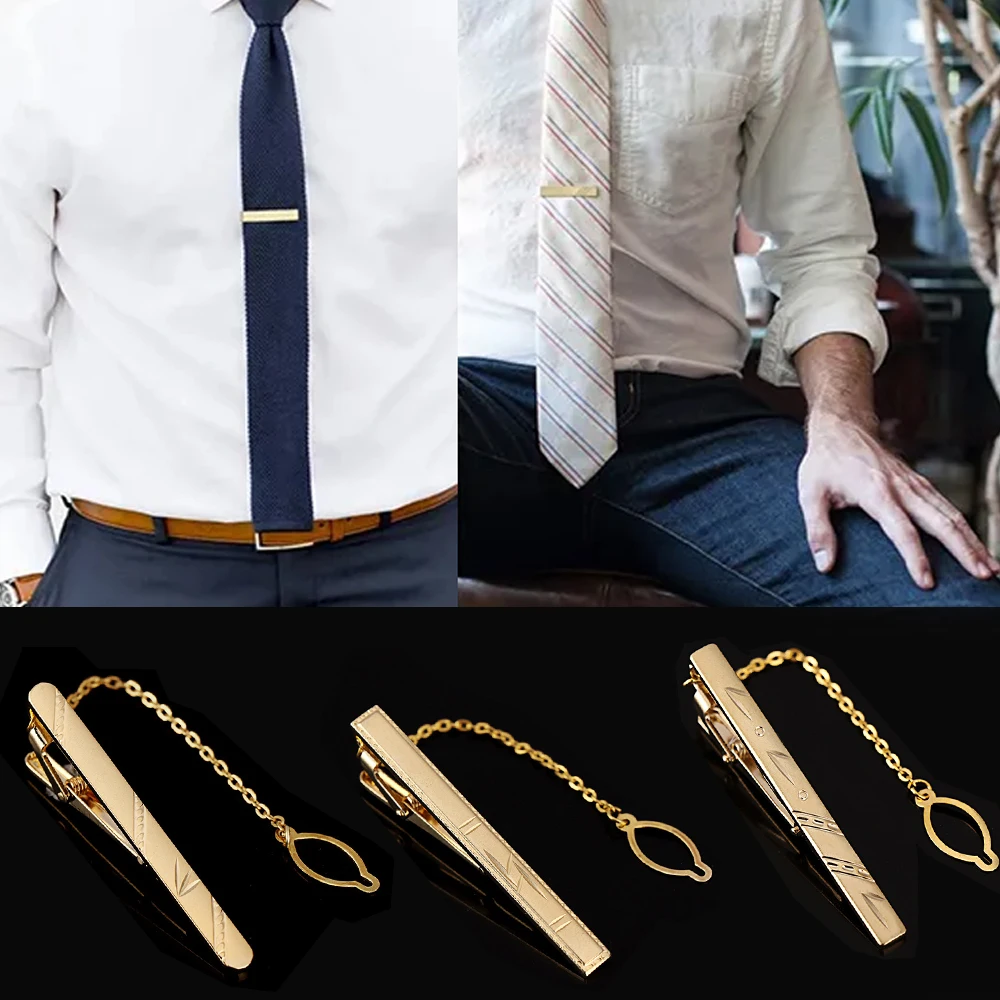 Мужская металлическая простая застежка