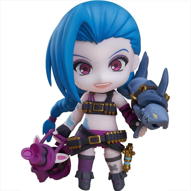 100% оригинальная аниме пятна периферическая игра Jinx коллекция куклы из ПВХ