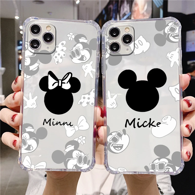 

Mickey Mouse Cartoon Cool For Apple iPhone 13 12 11 Pro Max Mini XS Max X XR 6S 6 7 8 Plus 5S SE2020 Soft Transparent Phone Case