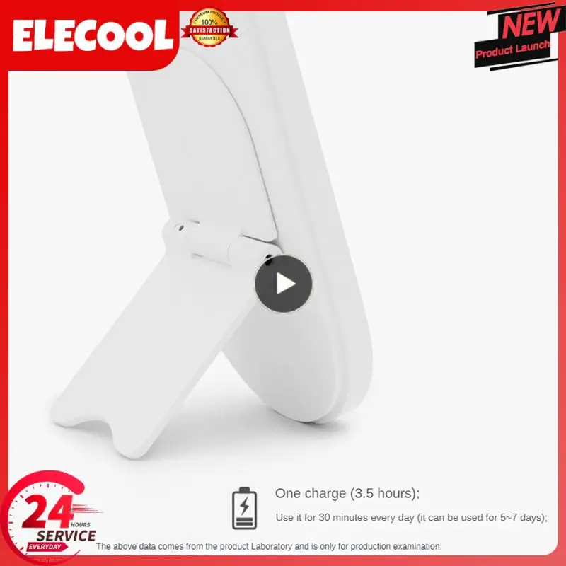 

Makeup And Hair Led Light Storage Box Store Cosmetics Vanity Mirror With Mirror Storage Skin Care Products Easy To Carry