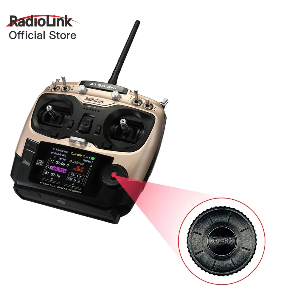 Оригинальный цифровой кодер Radiolink AT9/AT9S/AT9S Pro для выбора меню обновление | Игрушки