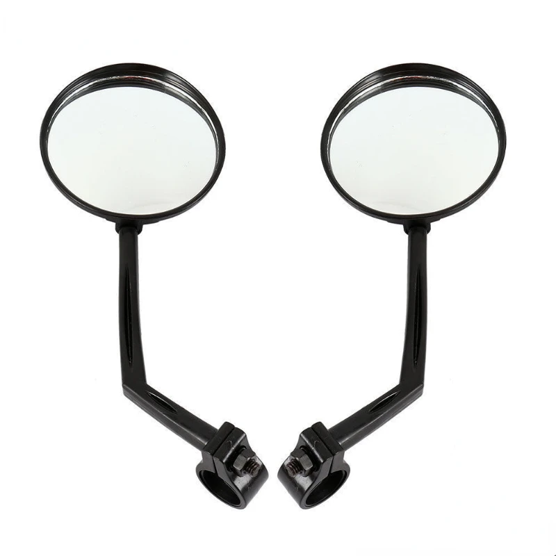 

1/2PCS 22mm Bicycle Rearview Mirror 360 Degree Rotating Acrylic Convex Mirror Rearview Mirror For Mountain Road Bike