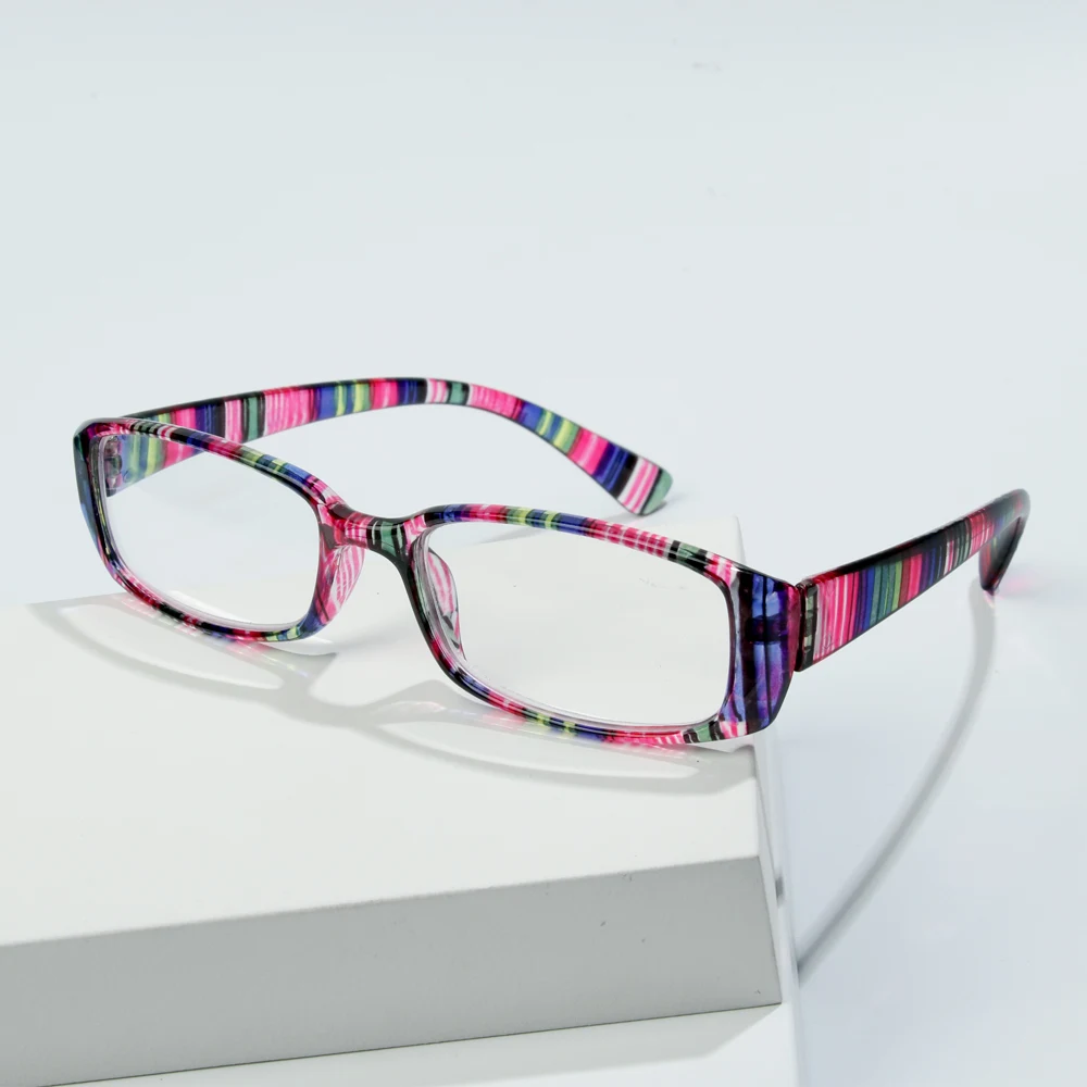 

Fashion Retro Print Glasses Women Men Presbyopic Lens Unisex Reading Glasses Retro Presbyopic Eyeglasses Vision Care Eyewear