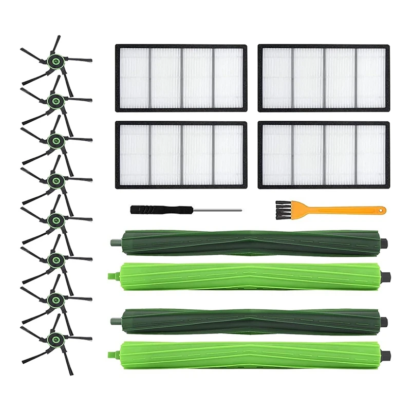 

Подходит для боковой щетки робота-подметания Irobot S9 S9 + фильтр основной щетки фильтр запасные части Аксессуары