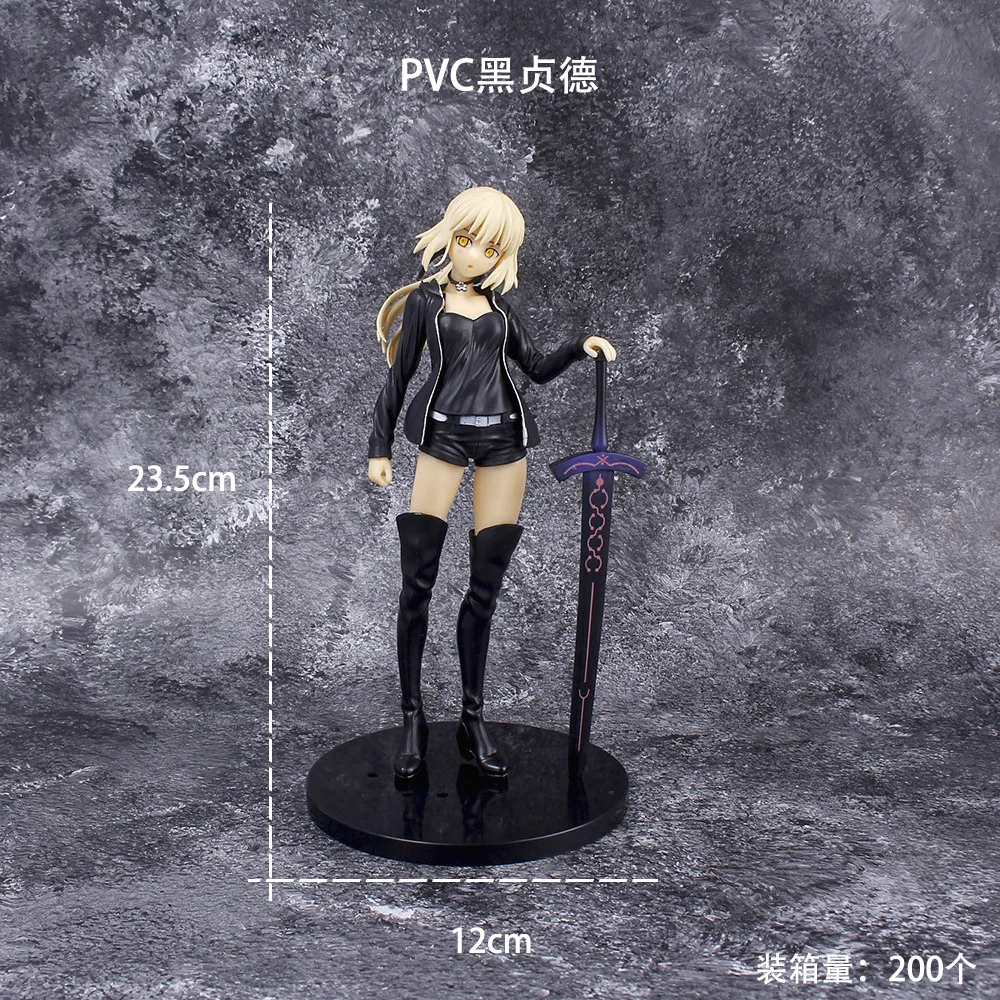 Saber Altria Pendragon Action Figure Saber Alter Joan Of Arc Casual Wear Figurine Model Doll